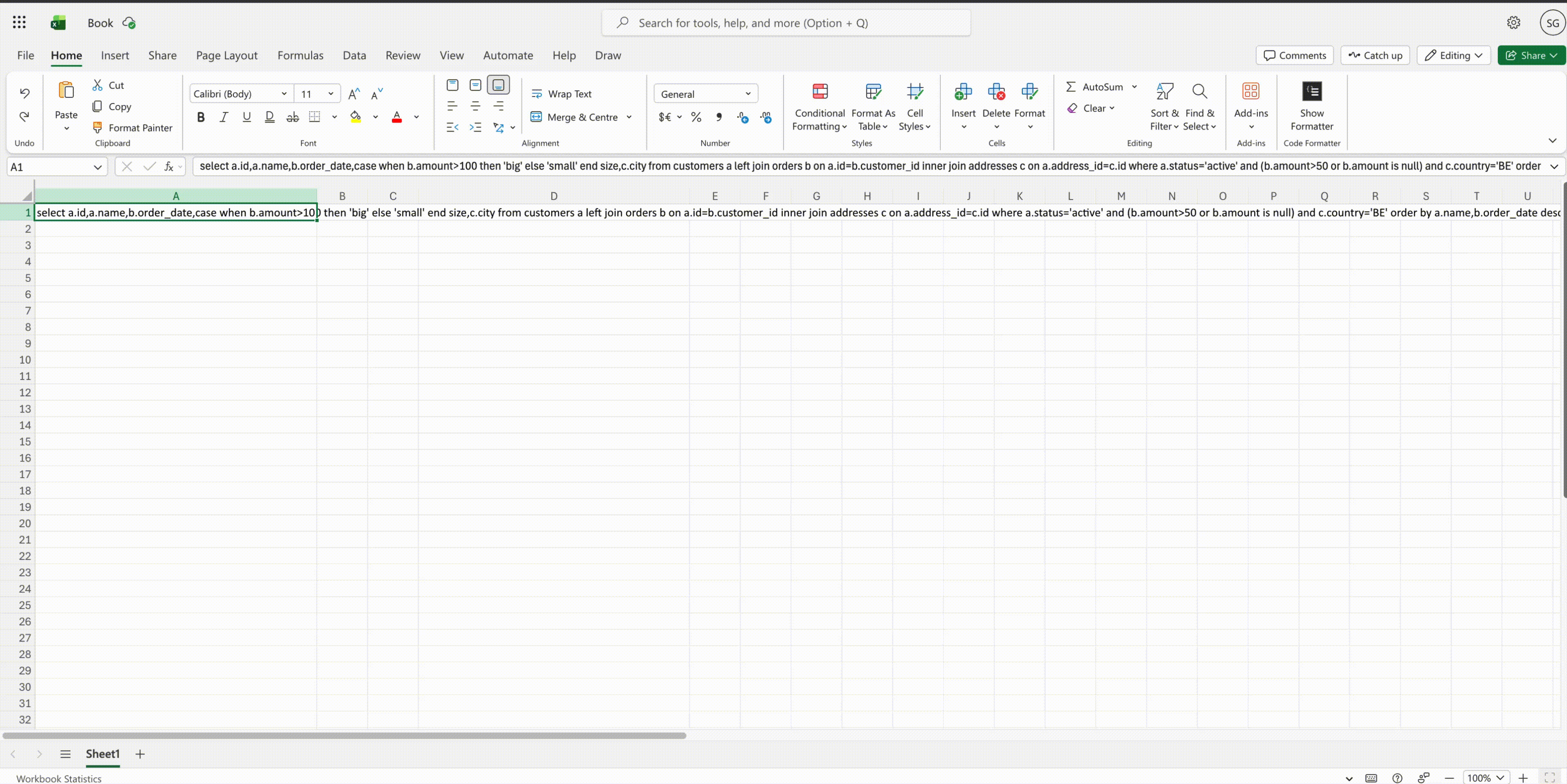 Office Formatter Demo